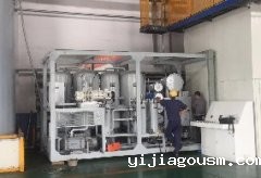 南京环保公司双级真空滤油机现场使用